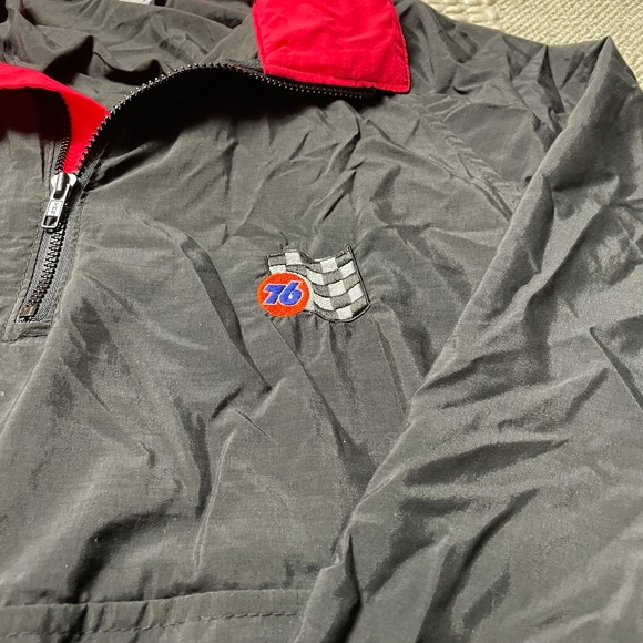 Vintage Dunbrooke 76 Checkered Flag Pull Over XL - Picture 10 of 10